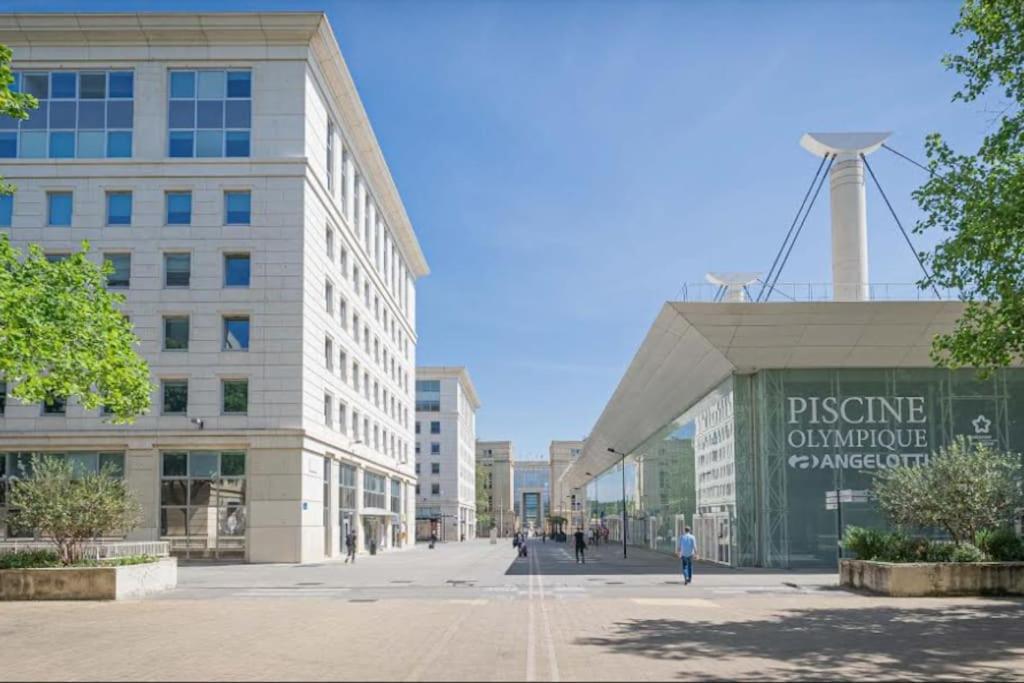 Apartamento L'Horizon, T3, Terrasse, Pkg, Quartier Antigone Montpellier Exterior foto